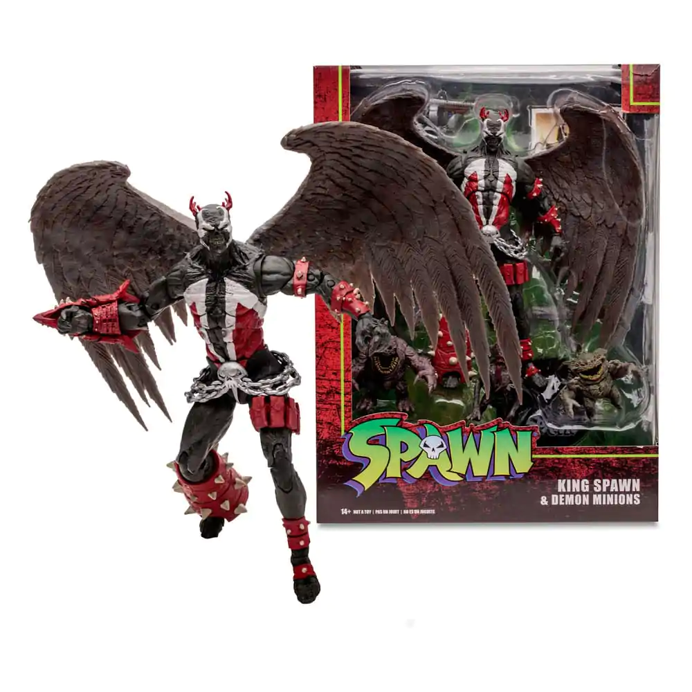 Spawn Megafig figura King Spawn s krilima i Minions 30 cm fotografija proizvoda