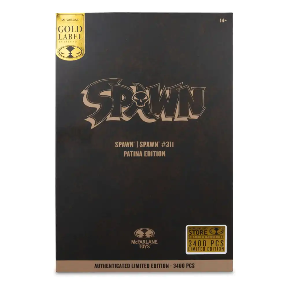 Spawn Figura Spawn #311 (Patina Edition) (Gold Label) 19 cm fotografija proizvoda