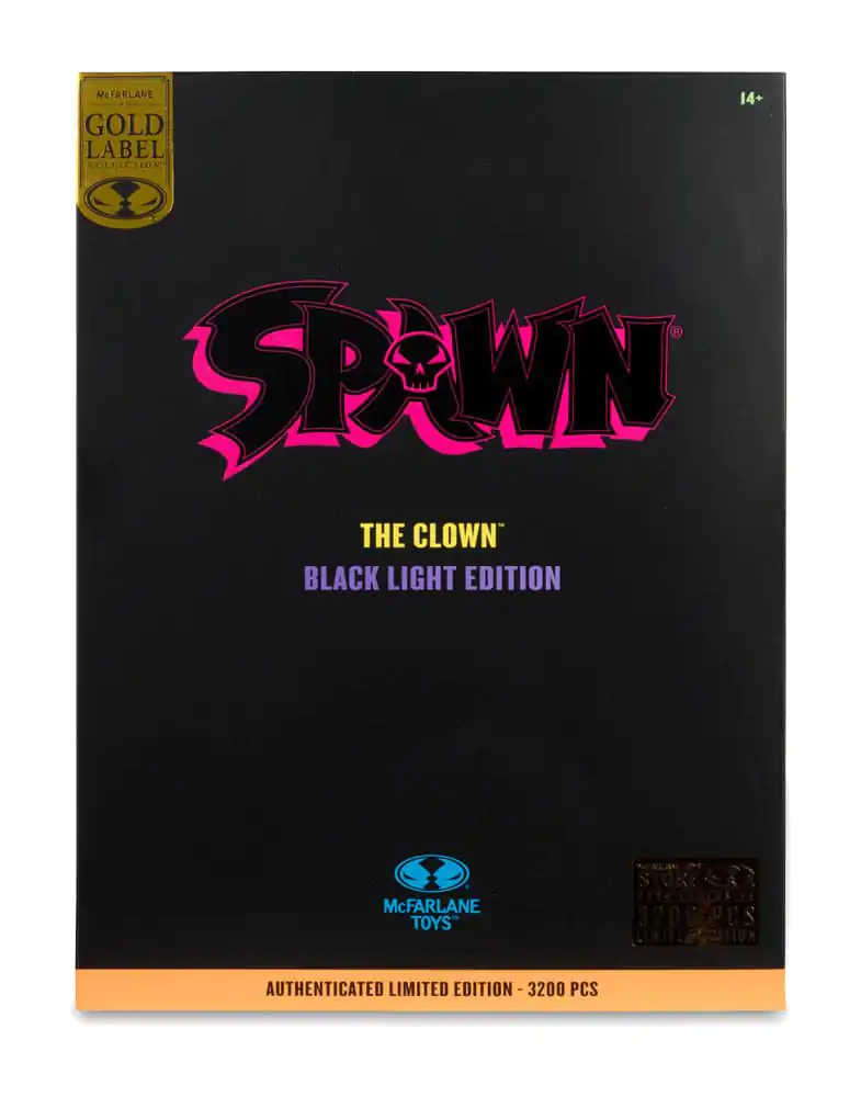 Spawn akcijska figura The Clown (Black Light Edition) (Gold Label) 30 cm fotografija proizvoda