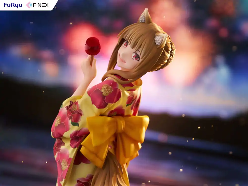 Spice and Wolf PVC Kip 1/7 Holo Yukata Ver. 23 cm fotografija proizvoda