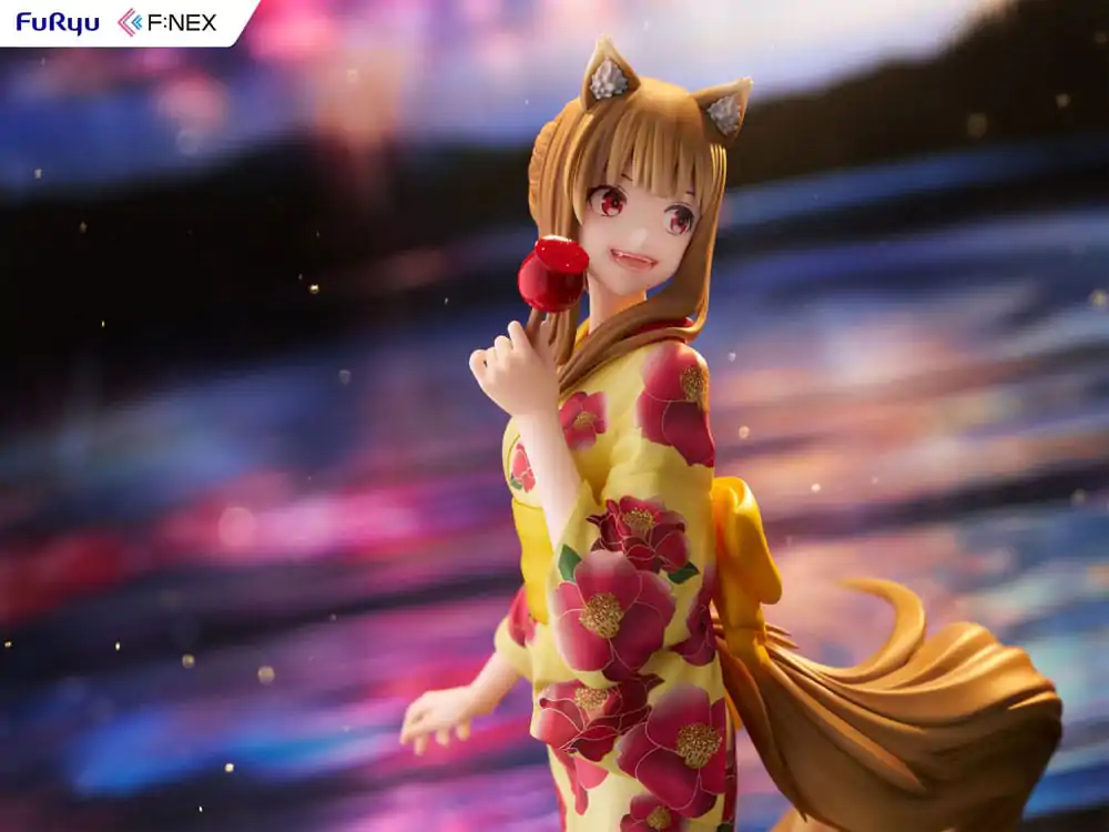 Spice and Wolf PVC Kip 1/7 Holo Yukata Ver. 23 cm fotografija proizvoda