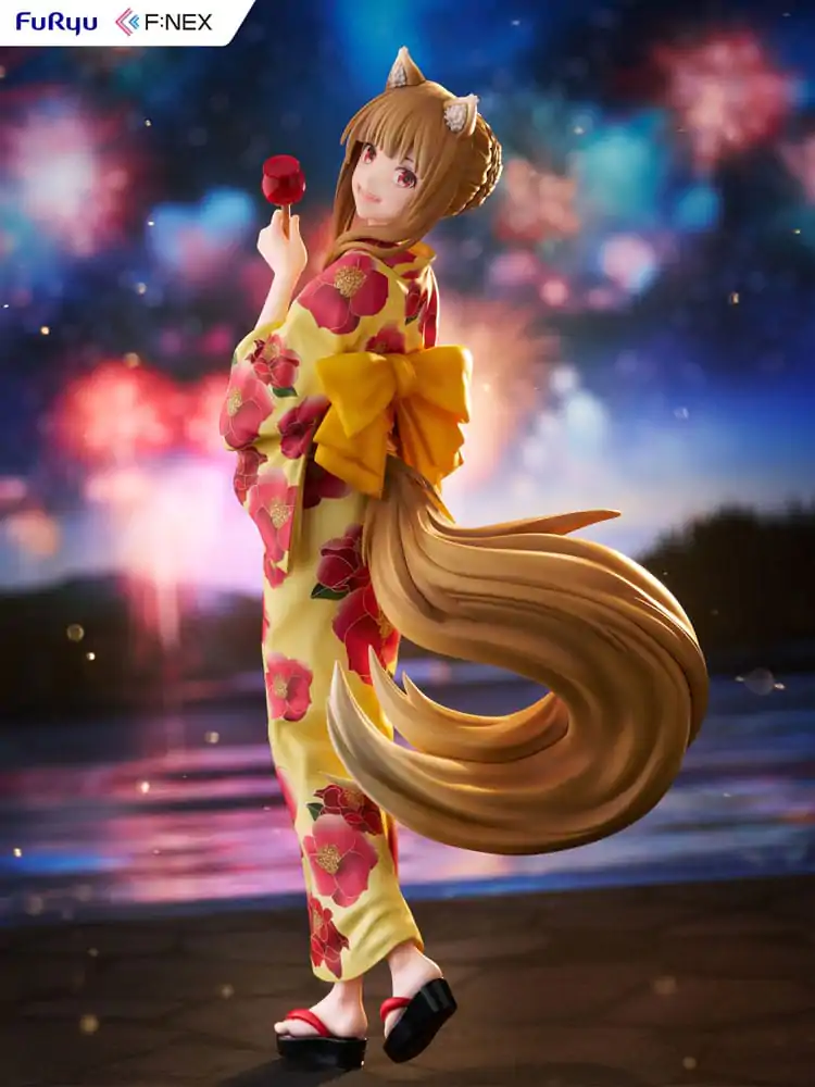 Spice and Wolf PVC Kip 1/7 Holo Yukata Ver. 23 cm fotografija proizvoda