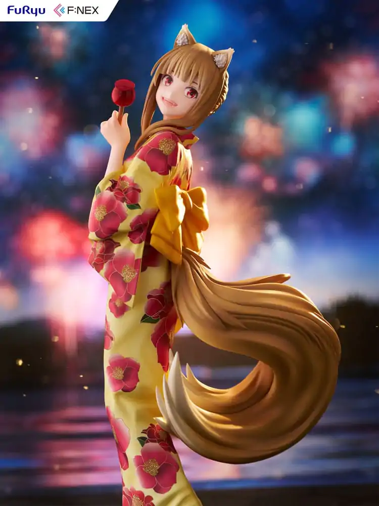 Spice and Wolf PVC Kip 1/7 Holo Yukata Ver. 23 cm fotografija proizvoda