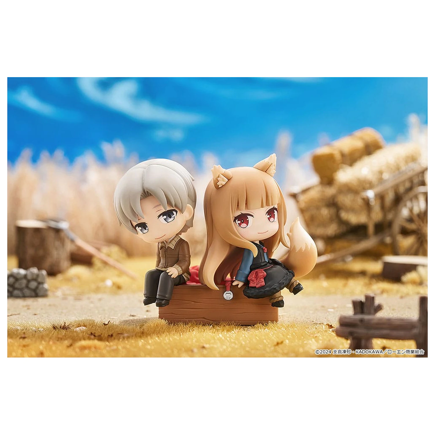 Spice and Wolf: Merchant Meets the Wise Wolf Mini Memory Mini figura Lawrence & Holo 8 cm fotografija proizvoda