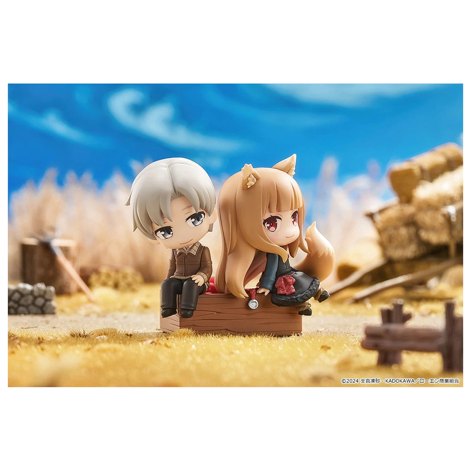 Spice and Wolf: Merchant Meets the Wise Wolf Mini Memory Mini figura Lawrence & Holo 8 cm fotografija proizvoda