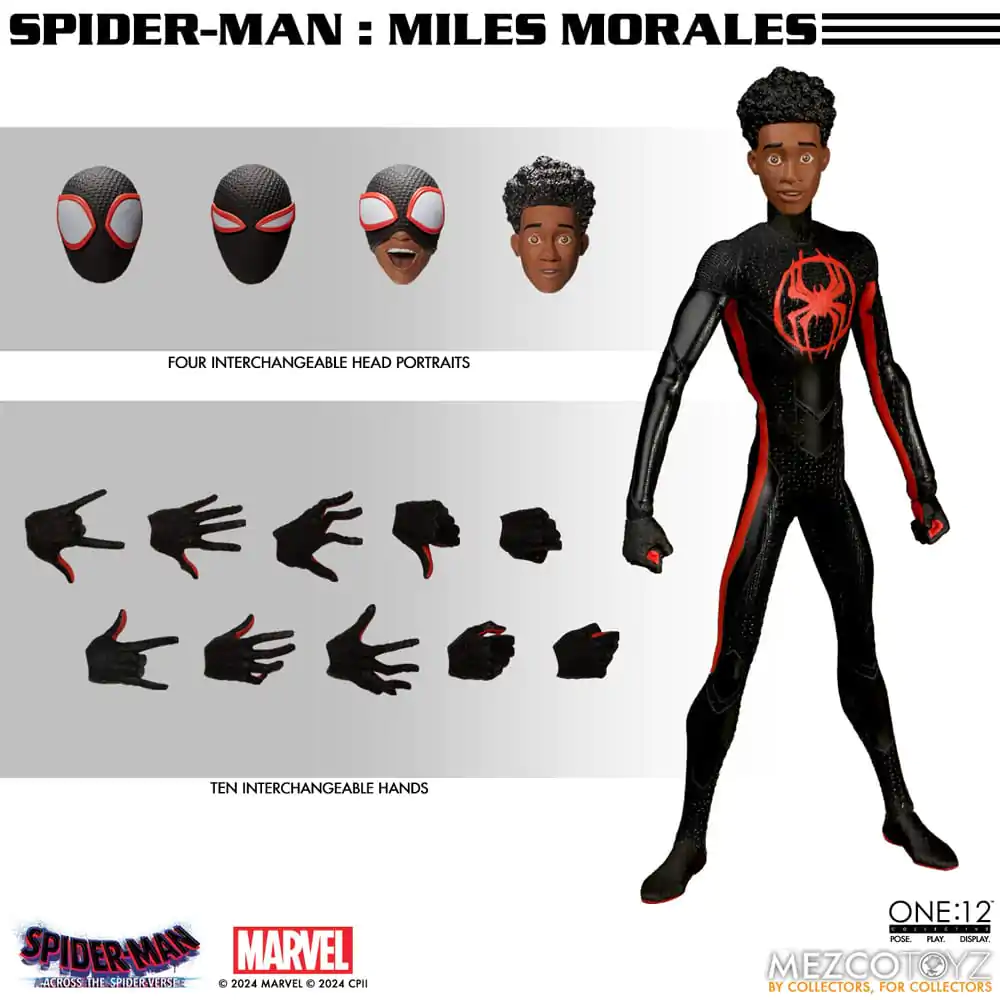 Spider-Man akcijska figura 1/12 Miles Morales 17 cm fotografija proizvoda