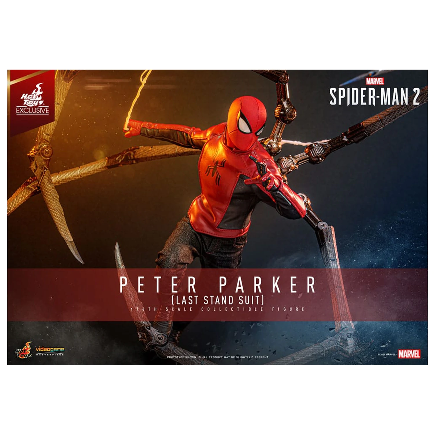 Spider-Man 2 akcijska figura 1/6 Peter Parker (Last Stand Suit) Hot Toys Exclusive 30 cm fotografija proizvoda