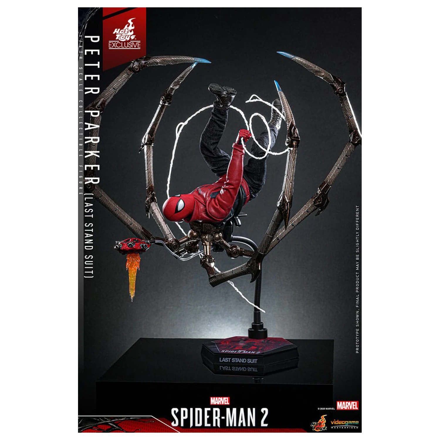 Spider-Man 2 akcijska figura 1/6 Peter Parker (Last Stand Suit) Hot Toys Exclusive 30 cm fotografija proizvoda