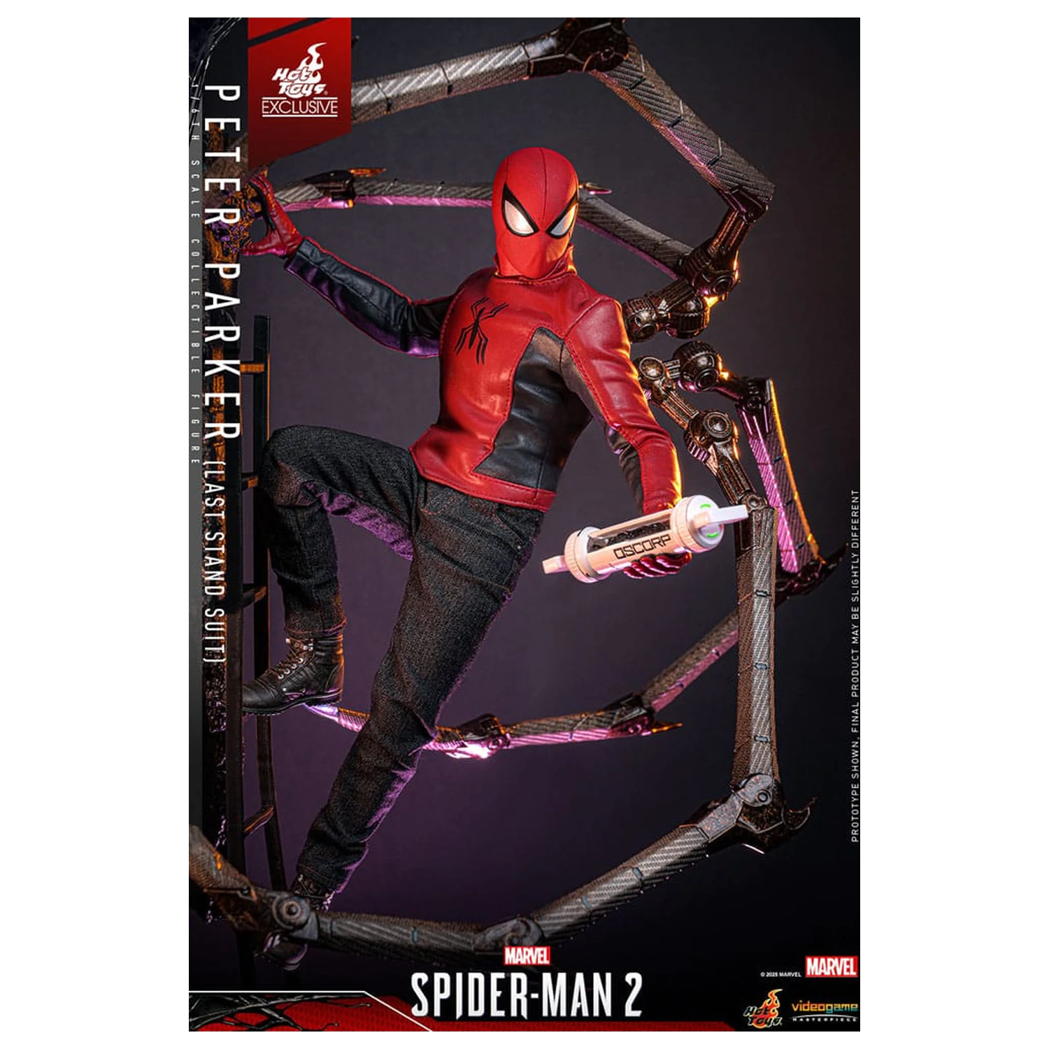 Spider-Man 2 akcijska figura 1/6 Peter Parker (Last Stand Suit) Hot Toys Exclusive 30 cm fotografija proizvoda
