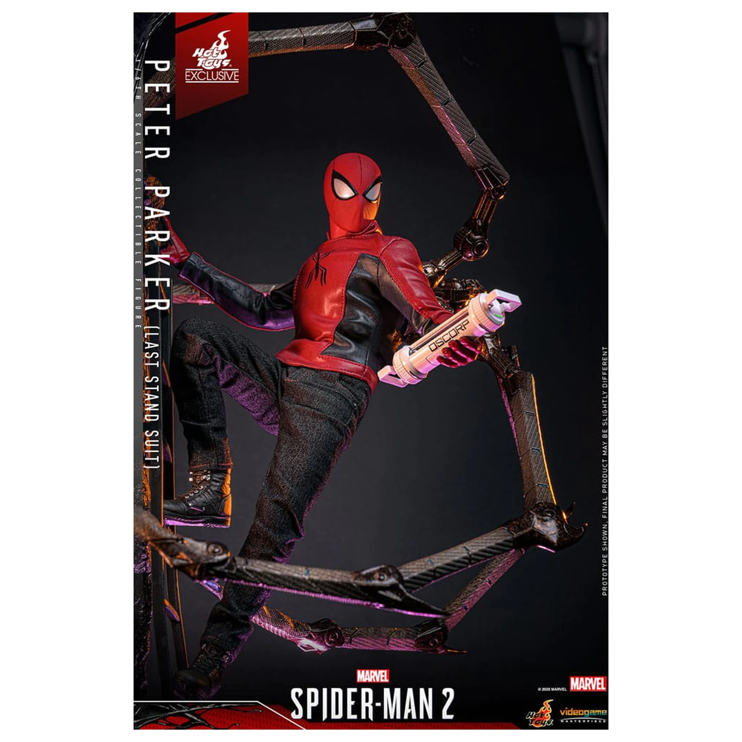 Spider-Man 2 akcijska figura 1/6 Peter Parker (Last Stand Suit) Hot Toys Exclusive 30 cm fotografija proizvoda