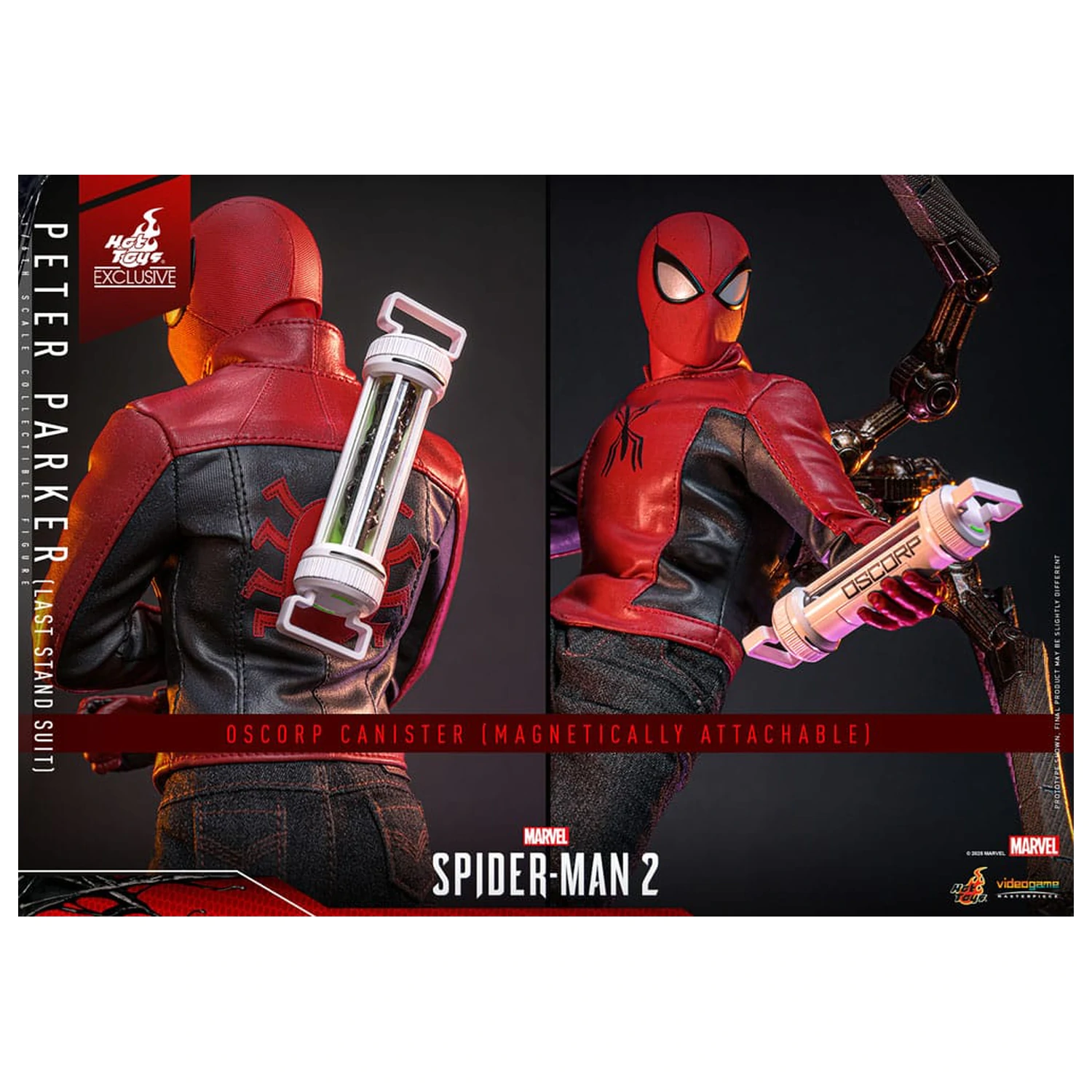 Spider-Man 2 akcijska figura 1/6 Peter Parker (Last Stand Suit) Hot Toys Exclusive 30 cm fotografija proizvoda