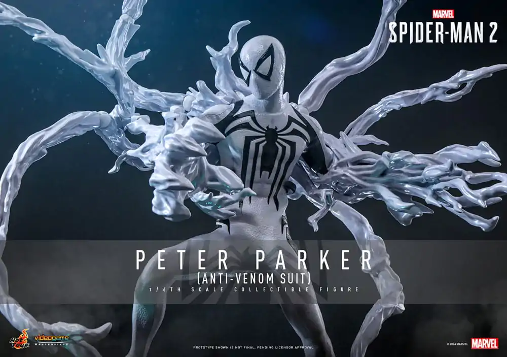 Spider-Man 2 Video Game Masterpiece akcijska figura 1/6 Peter Parker (Anti-Venom Suit) 30 cm fotografija proizvoda