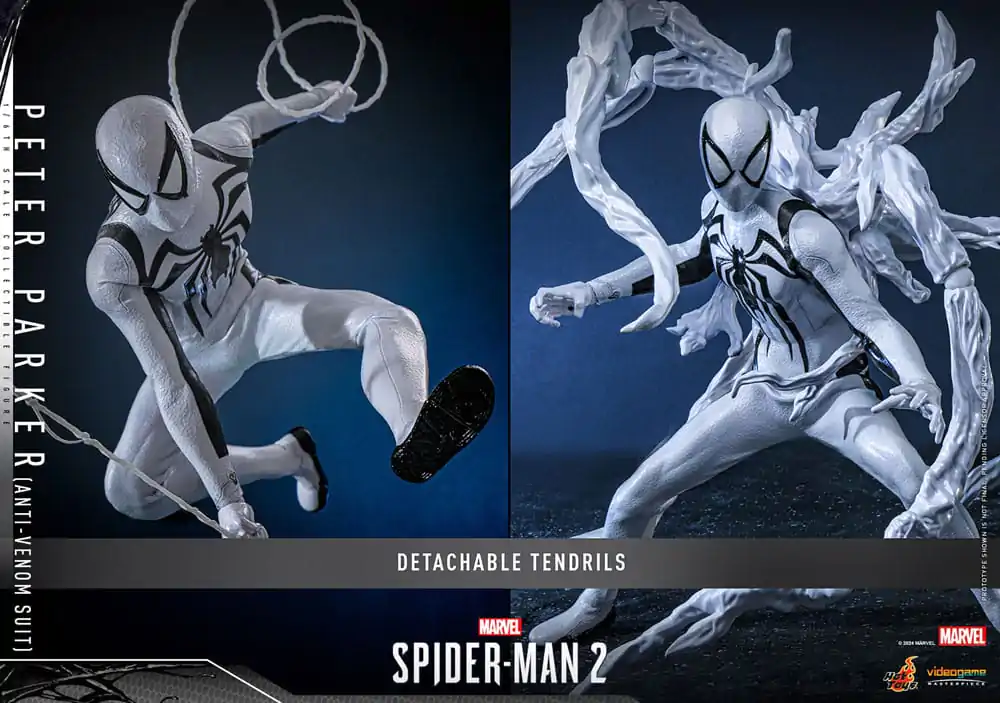 Spider-Man 2 Video Game Masterpiece akcijska figura 1/6 Peter Parker (Anti-Venom Suit) 30 cm fotografija proizvoda