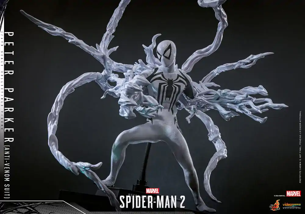 Spider-Man 2 Video Game Masterpiece akcijska figura 1/6 Peter Parker (Anti-Venom Suit) 30 cm fotografija proizvoda