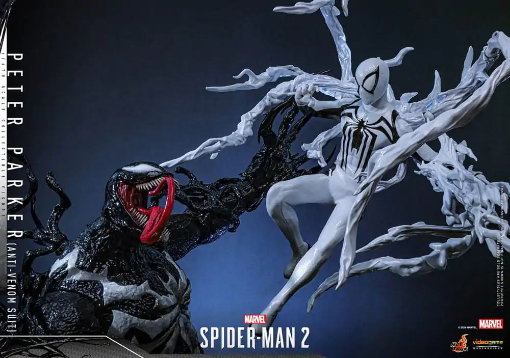 Spider-Man 2 Video Game Masterpiece akcijska figura 1/6 Peter Parker (Anti-Venom Suit) 30 cm fotografija proizvoda