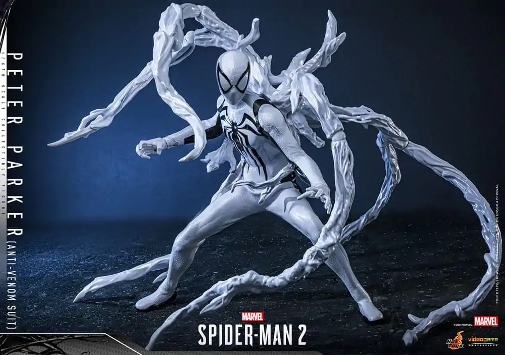 Spider-Man 2 Video Game Masterpiece akcijska figura 1/6 Peter Parker (Anti-Venom Suit) 30 cm fotografija proizvoda