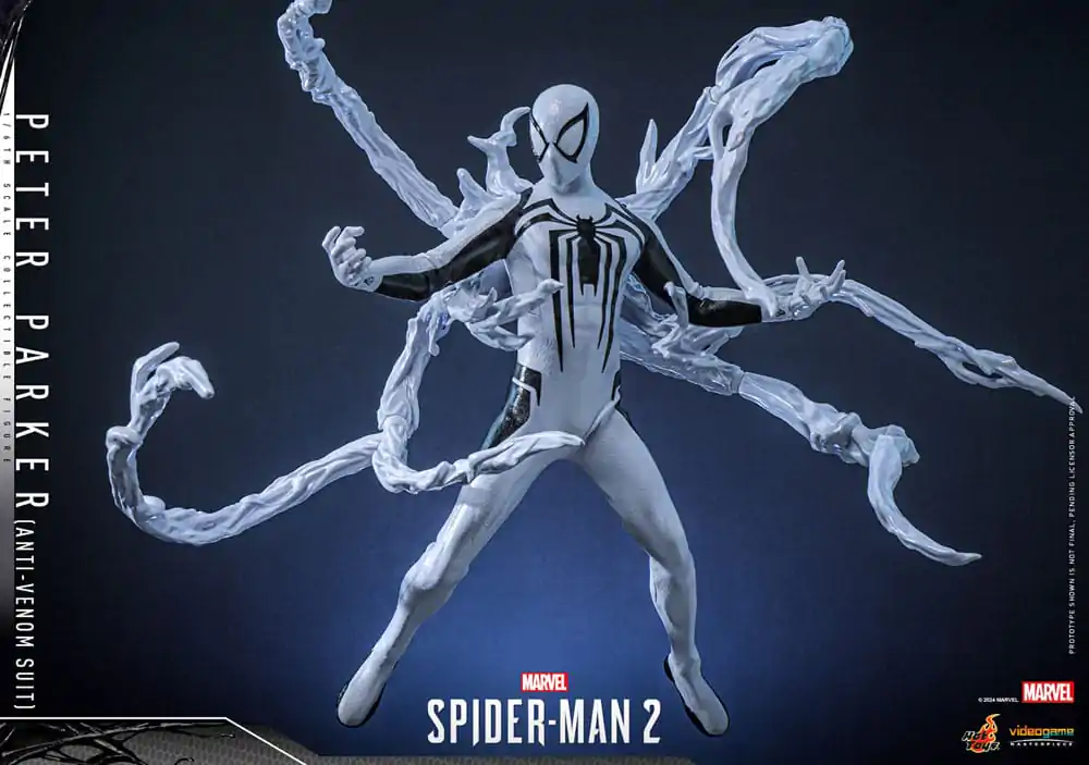 Spider-Man 2 Video Game Masterpiece akcijska figura 1/6 Peter Parker (Anti-Venom Suit) 30 cm fotografija proizvoda