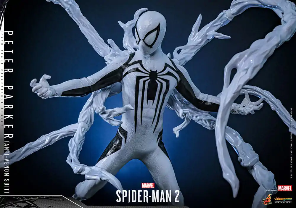 Spider-Man 2 Video Game Masterpiece akcijska figura 1/6 Peter Parker (Anti-Venom Suit) 30 cm fotografija proizvoda