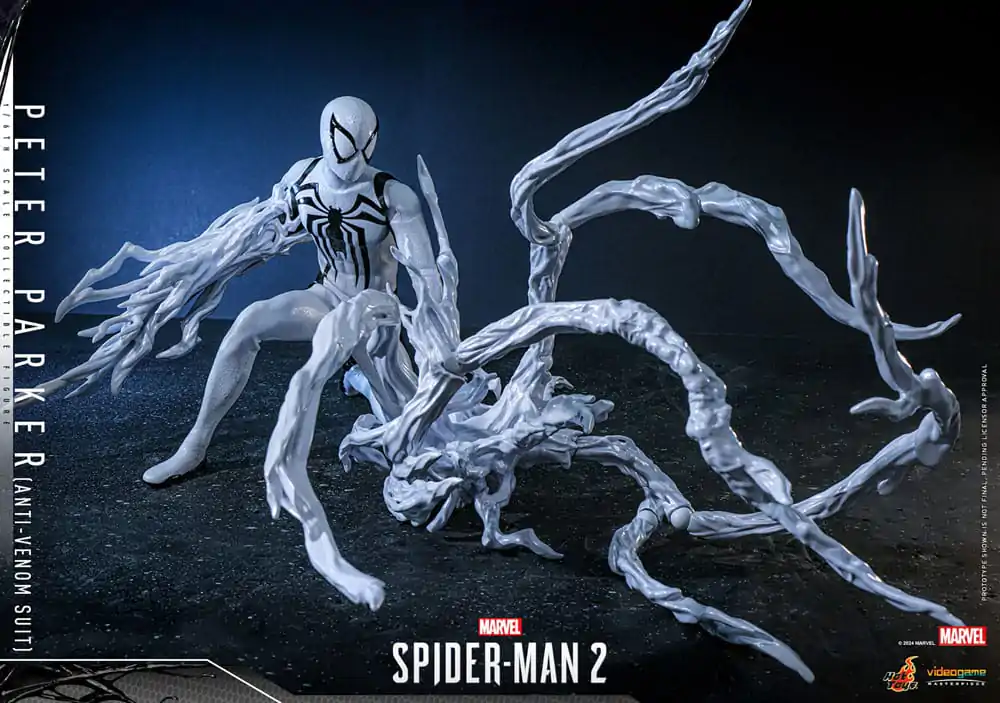 Spider-Man 2 Video Game Masterpiece akcijska figura 1/6 Peter Parker (Anti-Venom Suit) 30 cm fotografija proizvoda