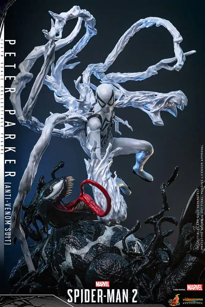 Spider-Man 2 Video Game Masterpiece akcijska figura 1/6 Peter Parker (Anti-Venom Suit) 30 cm fotografija proizvoda