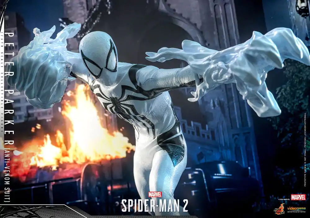 Spider-Man 2 Video Game Masterpiece akcijska figura 1/6 Peter Parker (Anti-Venom Suit) 30 cm fotografija proizvoda