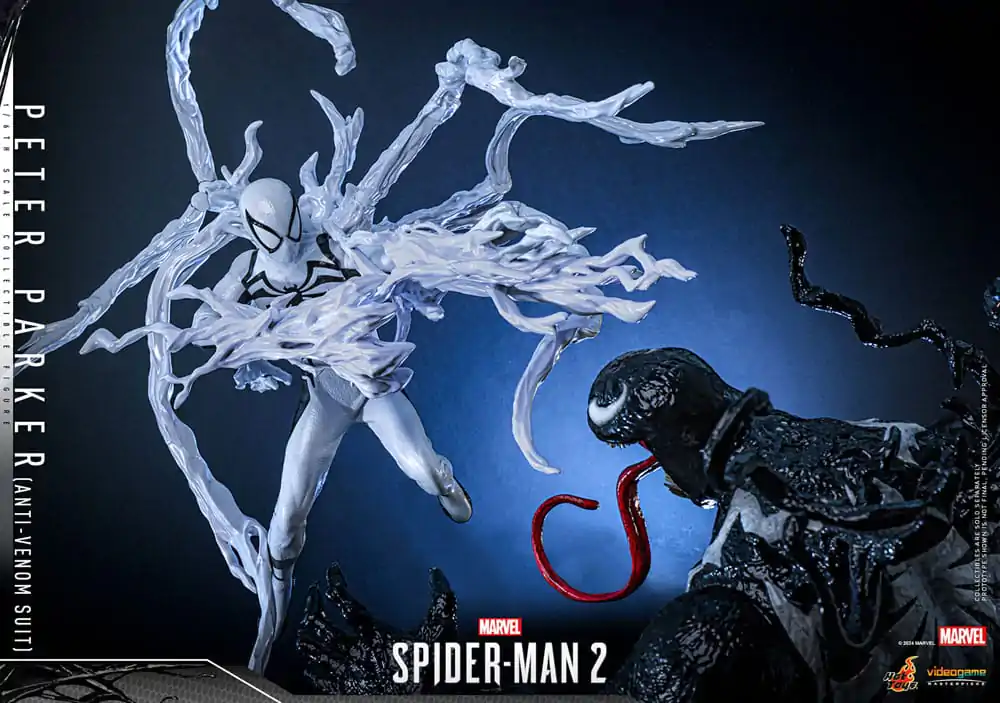 Spider-Man 2 Video Game Masterpiece akcijska figura 1/6 Peter Parker (Anti-Venom Suit) 30 cm fotografija proizvoda