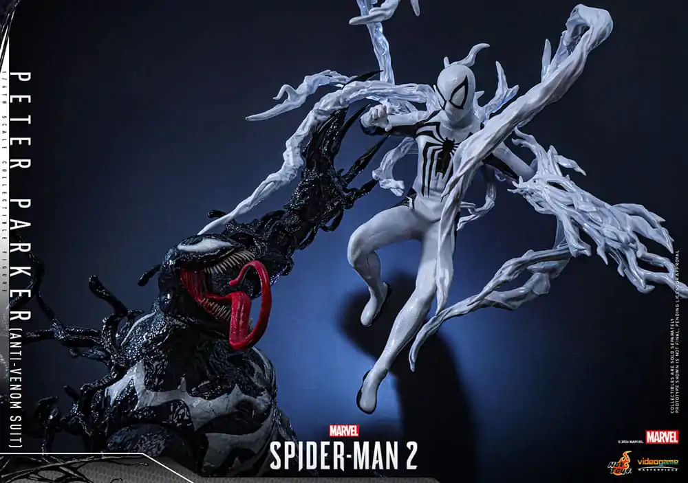 Spider-Man 2 Video Game Masterpiece akcijska figura 1/6 Peter Parker (Anti-Venom Suit) 30 cm fotografija proizvoda