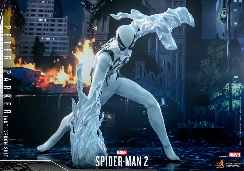 Spider-Man 2 Video Game Masterpiece akcijska figura 1/6 Peter Parker (Anti-Venom Suit) 30 cm fotografija proizvoda