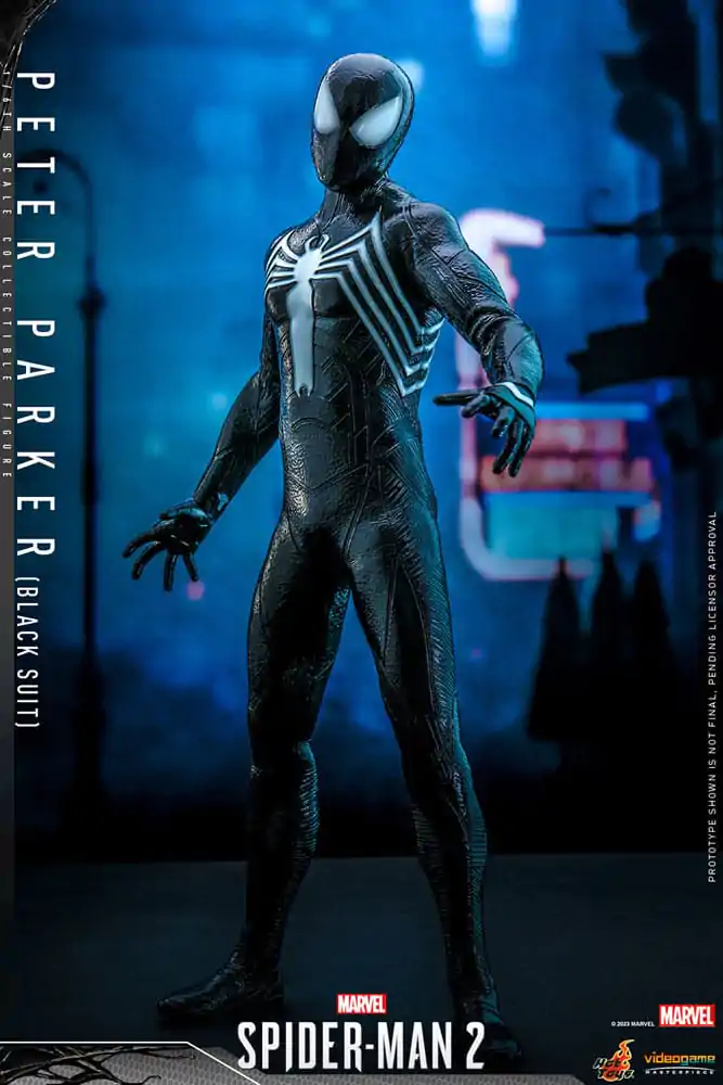 Spider-Man 2 Video Game Masterpiece akcijska figura 1/6 Peter Parker (Black Suit) 30 cm fotografija proizvoda