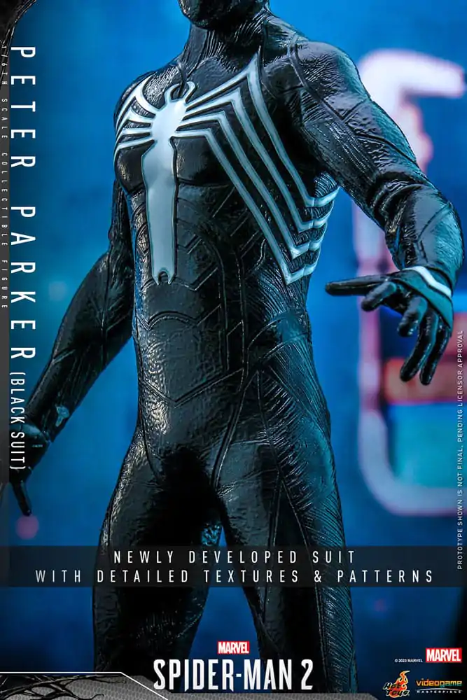 Spider-Man 2 Video Game Masterpiece akcijska figura 1/6 Peter Parker (Black Suit) 30 cm fotografija proizvoda