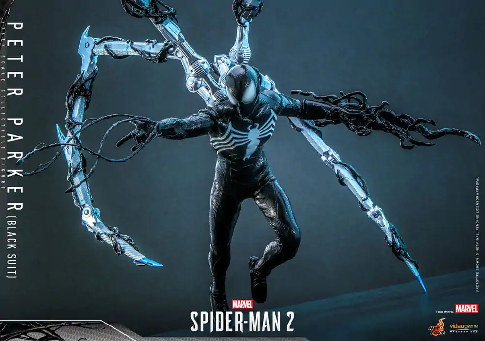 Spider-Man 2 Video Game Masterpiece akcijska figura 1/6 Peter Parker (Black Suit) 30 cm fotografija proizvoda