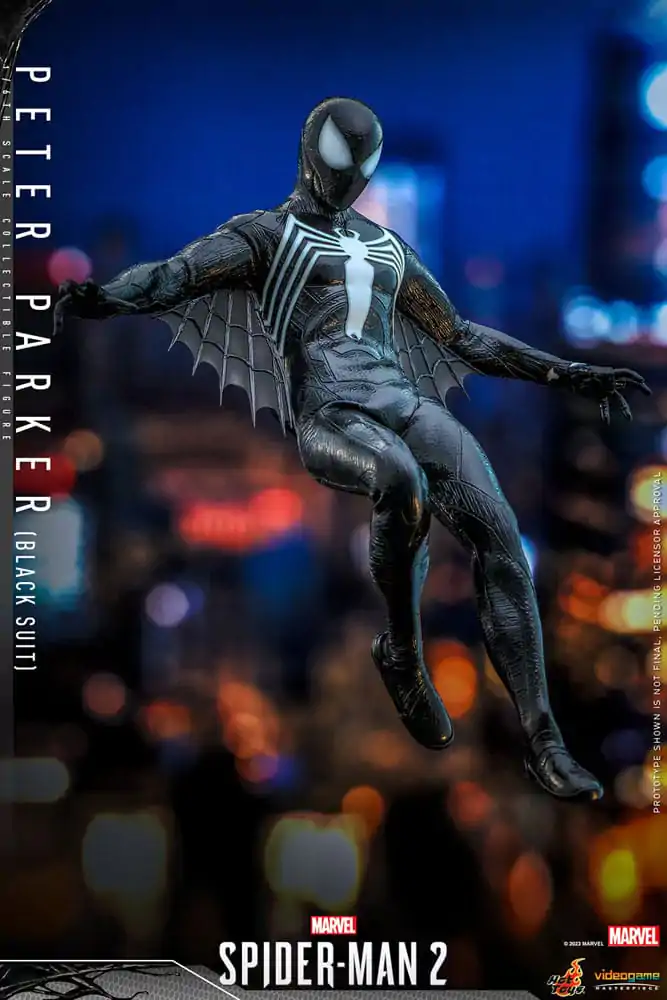 Spider-Man 2 Video Game Masterpiece akcijska figura 1/6 Peter Parker (Black Suit) 30 cm fotografija proizvoda