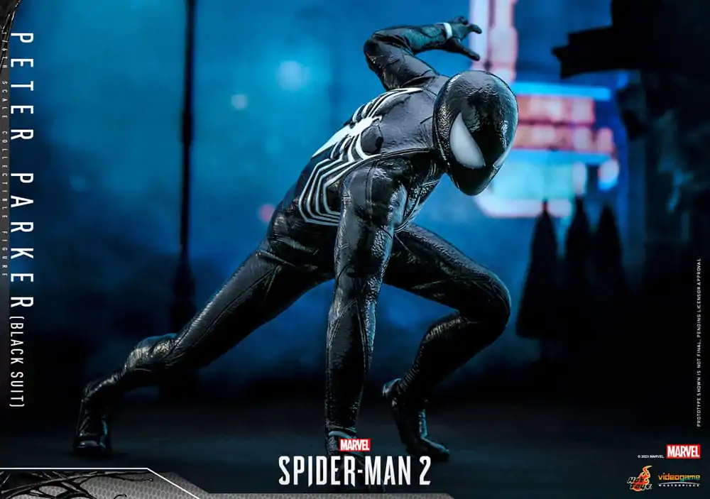 Spider-Man 2 Video Game Masterpiece akcijska figura 1/6 Peter Parker (Black Suit) 30 cm fotografija proizvoda