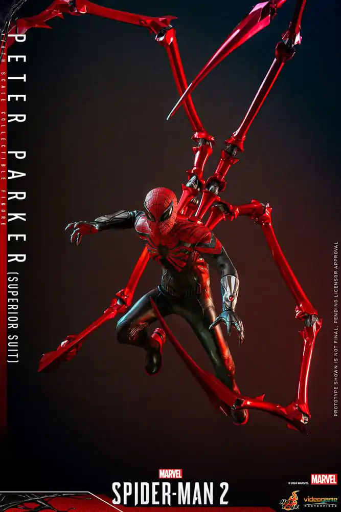 Spider-Man 2 Video Game Masterpiece akcijska figura 1/6 Peter Parker (Superior Suit) 30 cm fotografija proizvoda