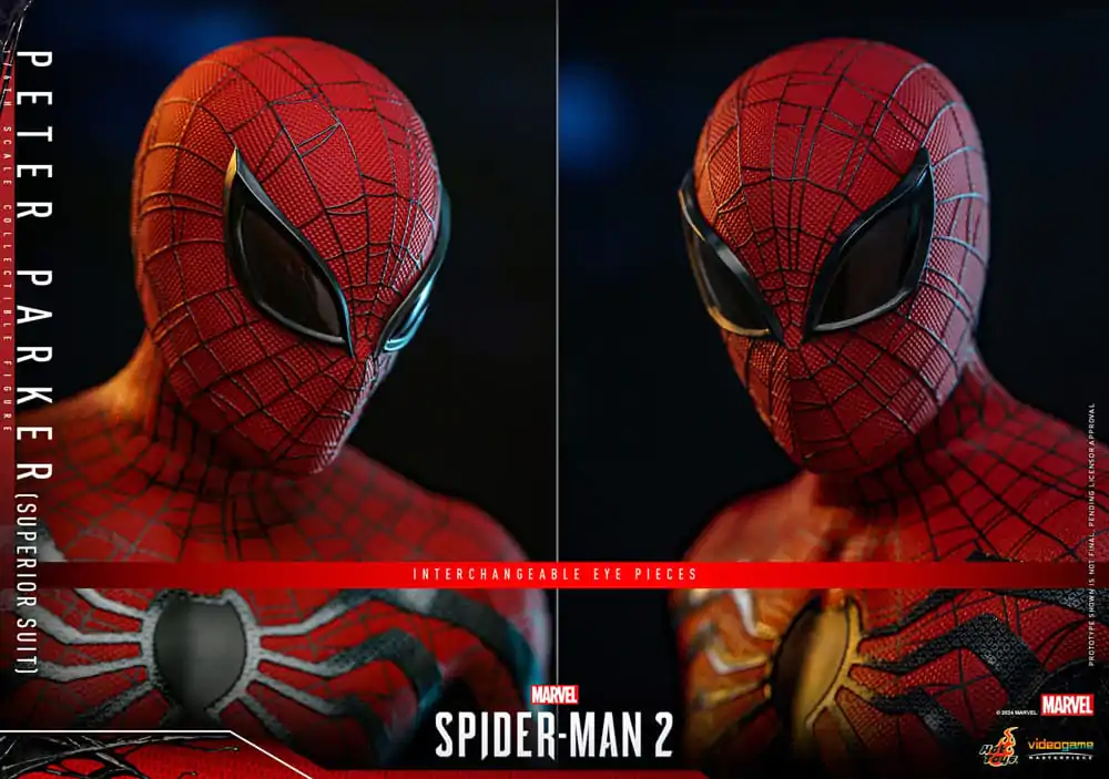 Spider-Man 2 Video Game Masterpiece akcijska figura 1/6 Peter Parker (Superior Suit) 30 cm fotografija proizvoda