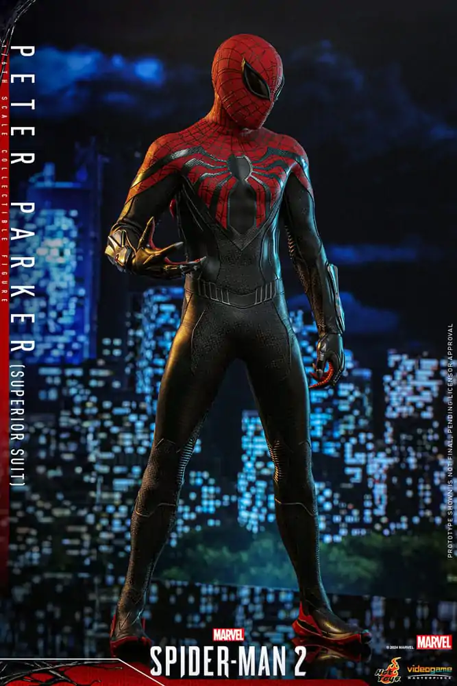 Spider-Man 2 Video Game Masterpiece akcijska figura 1/6 Peter Parker (Superior Suit) 30 cm fotografija proizvoda