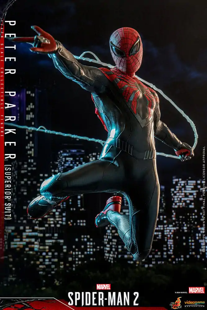 Spider-Man 2 Video Game Masterpiece akcijska figura 1/6 Peter Parker (Superior Suit) 30 cm fotografija proizvoda