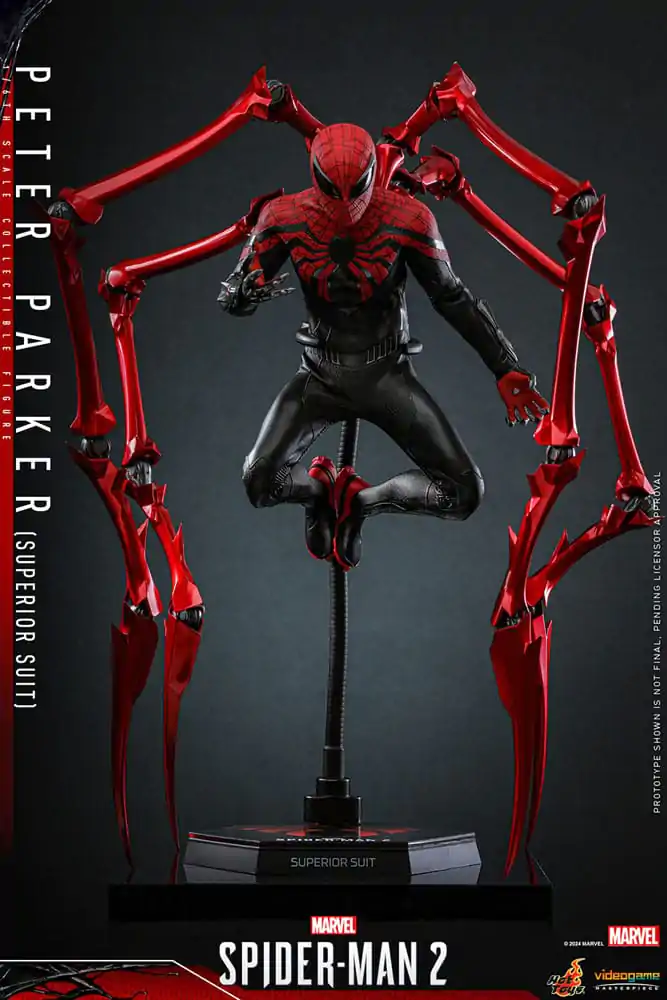 Spider-Man 2 Video Game Masterpiece akcijska figura 1/6 Peter Parker (Superior Suit) 30 cm fotografija proizvoda