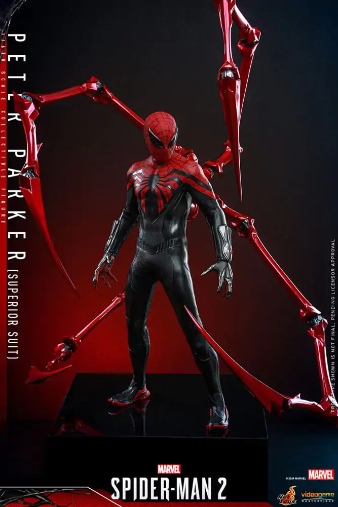 Spider-Man 2 Video Game Masterpiece akcijska figura 1/6 Peter Parker (Superior Suit) 30 cm fotografija proizvoda