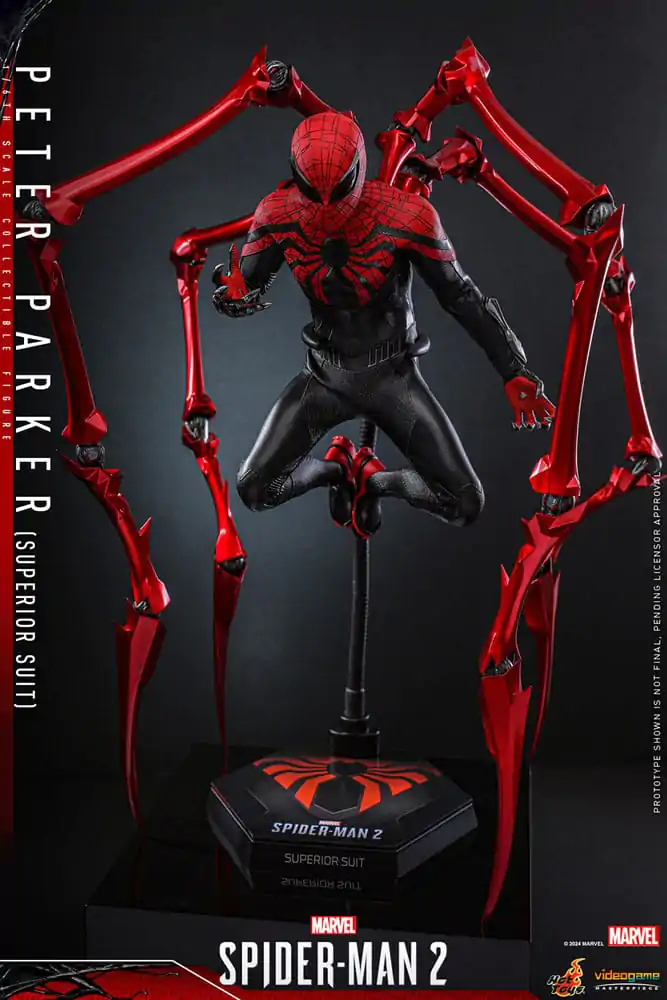 Spider-Man 2 Video Game Masterpiece akcijska figura 1/6 Peter Parker (Superior Suit) 30 cm fotografija proizvoda