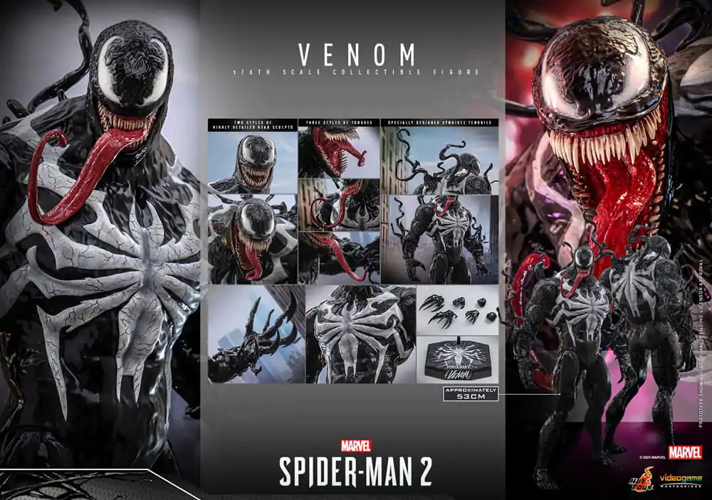 Spider-Man 2 Videogame Masterpiece akcijska figura 1/6 Venom 53 cm fotografija proizvoda