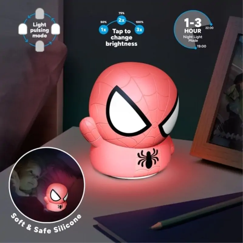 Marvel Spiderman 3D lampa 14cm fotografija proizvoda