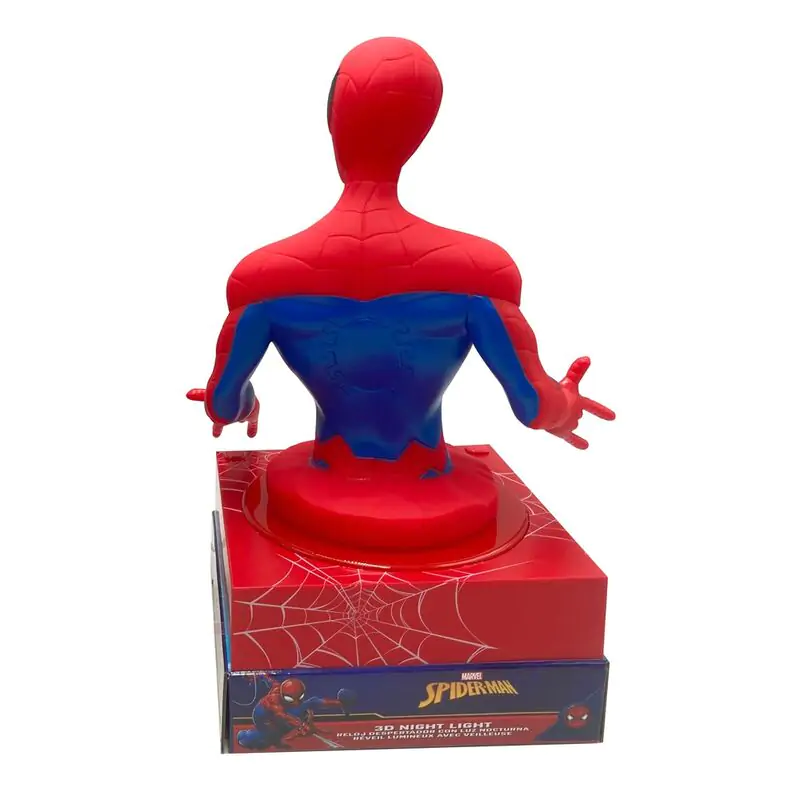 Marvel Spiderman 3D lampa sa budilicom fotografija proizvoda