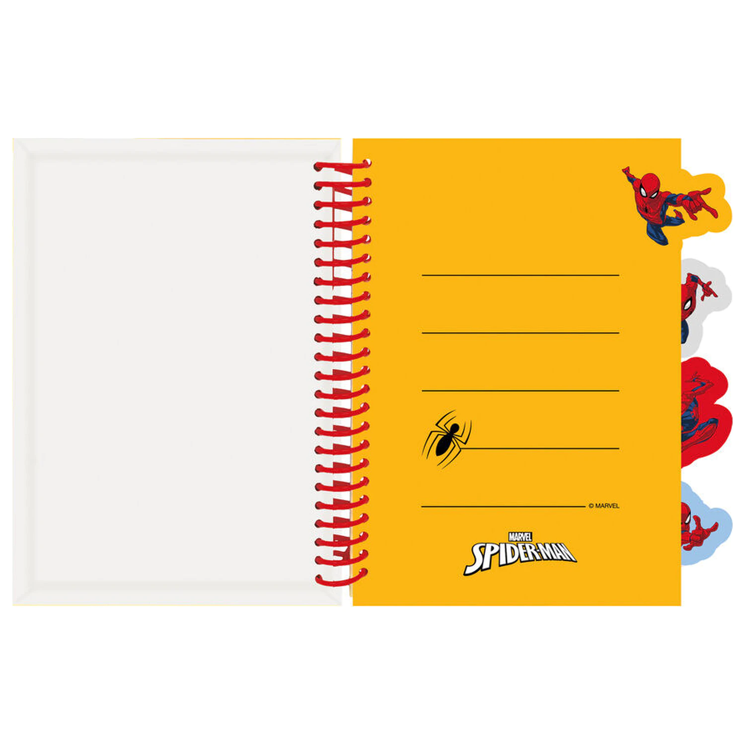 Marvel Spiderman A5 bilježnica fotografija proizvoda