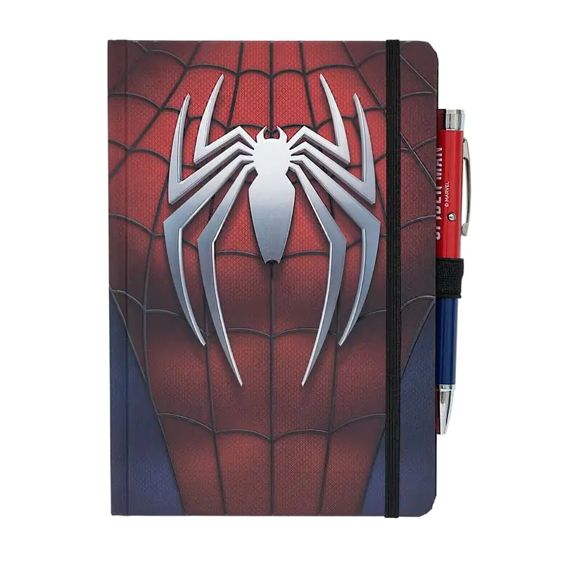 Marvel Spiderman A5 premium bilježnica + kemijska olovka s projektorom fotografija proizvoda