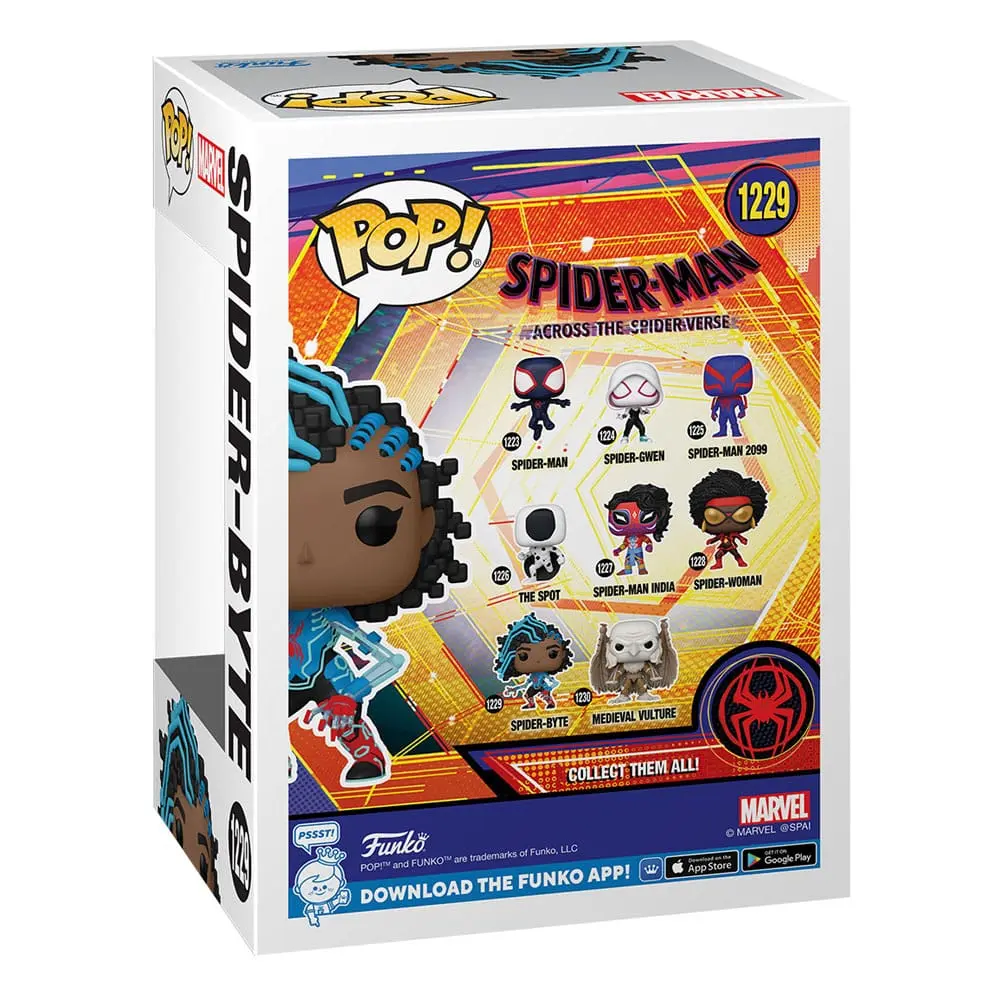 Spider-Man: Across the Spider-Verse POP! Movies Vinilna Figura Spider-Byte 9 cm fotografija proizvoda