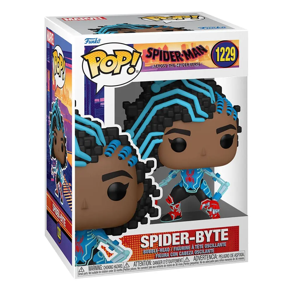 Spider-Man: Across the Spider-Verse POP! Movies Vinilna Figura Spider-Byte 9 cm fotografija proizvoda