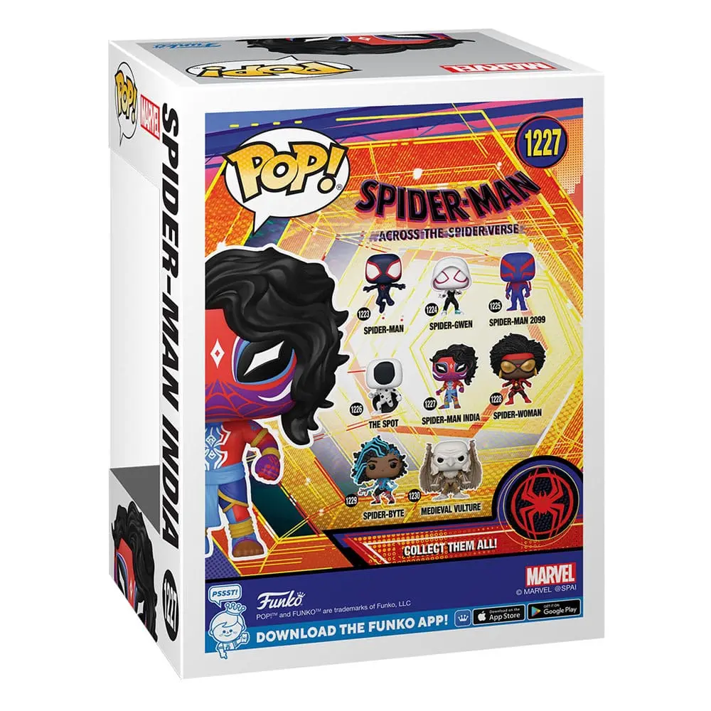 Spider-Man: Across the Spider-Verse POP! Movies Vinilna Figura Spider-Man India 9 cm fotografija proizvoda