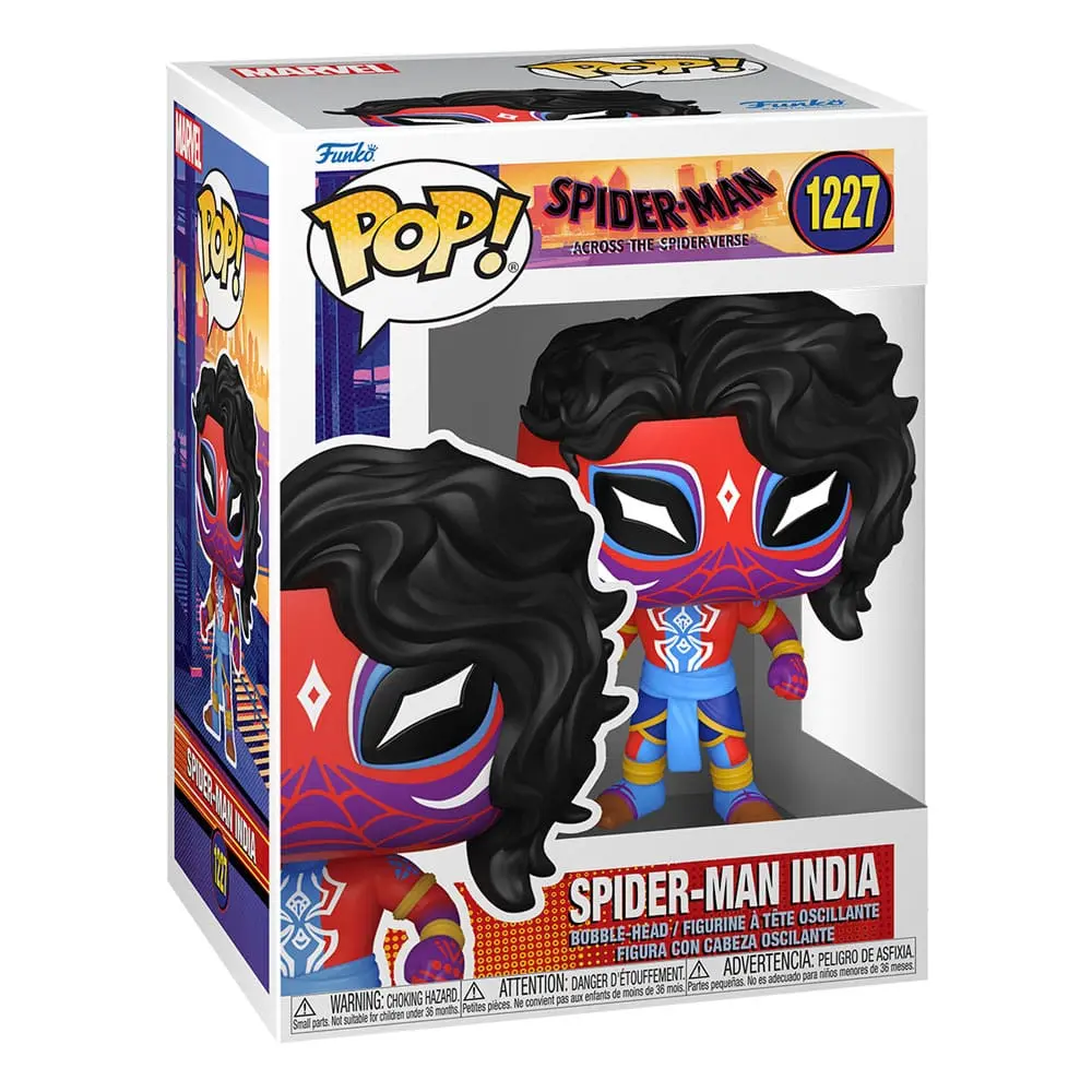 Spider-Man: Across the Spider-Verse POP! Movies Vinilna Figura Spider-Man India 9 cm fotografija proizvoda