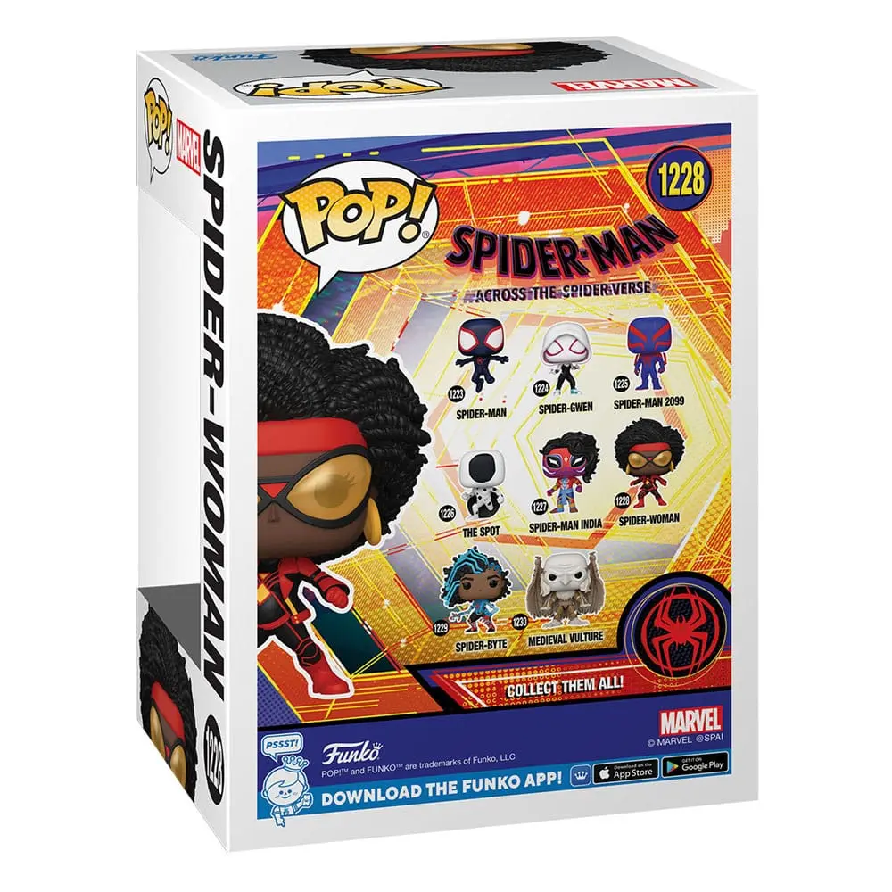 Spider-Man: Across the Spider-Verse POP! Movies Vinilna Figura Spider-Woman 9 cm fotografija proizvoda